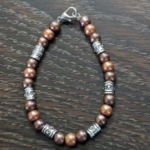 Handmade Bronze Colored Bracelet